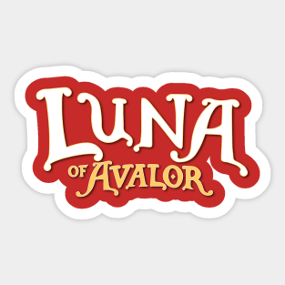 Luna of Avalor Sticker